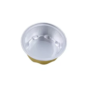50ml Pulp Moulded Baked Container Recyclable Aluminum Foil Disposable Food Grade PET Plastic for Home Restaurants