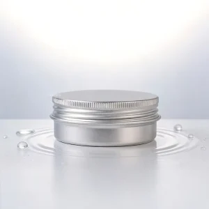 5g 10g 15g 20g 30g 40g 50g 100g Round Aluminum Cosmetic Tin Containers Aluminum Tin Jar with Screw Top by KINPACK