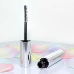 5ml Empty Silver Aluminum Mascara Tube, Eyelash Cosmetic Packaging Container