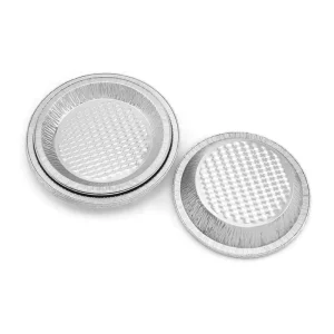 6/7/8/9/10 Inch Round Aluminum Foil Food Containers Pizza Pan Pie Pan Disposable Recyclable Pie Trays