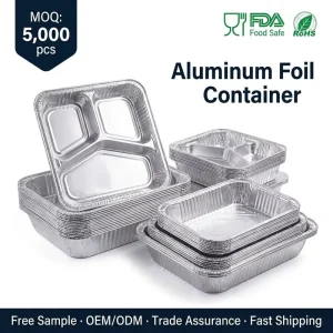 6000ml Large Capacity Aluminum Foil Tray container for Cooking Grilled Fish and Turkey