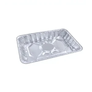 6800ml Extra Large Disposable Aluminum Foil Container Heavy Duty Turkey Roasting Pan for Catering Party BBQ Commercial Kitchen