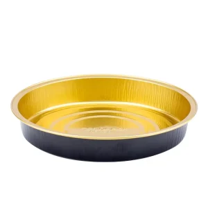 7 9 12 Inch Aluminum Foil Pizza Container Camping Picnic Party Disposable PET Eco Friendly Food Grade