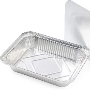 750 mL Aluminum Foil Containers Disposable Lunch Box with Lids