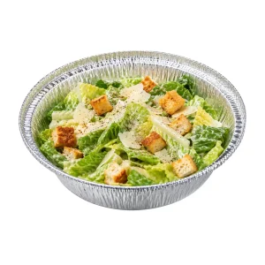 8011 Aluminum Foil Round Baking Tray with Lid, 7/8/9 Inch, PE Plastic, Silver