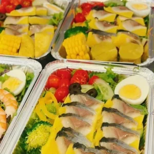 850ml Aluminum Foil Food Container, 213 x 143 x 43mm