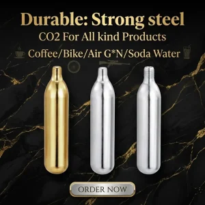8g/12g CO2 Aluminum Cylinder for Air Guns