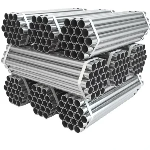AISI ASTM Standard Gi Coated Welded Steel Pipes Galvanized Steel Tubes for Building Construction