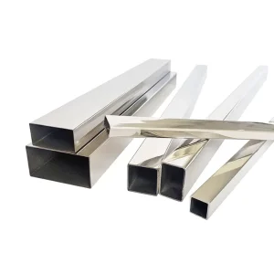 ASTM 304 316L 316Ti 904L Stainless Steel Square Pipe and Tube with Bending and Welding Service for Construction