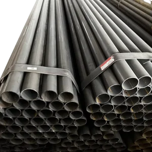 ASTM A53 A106 Grade B Low Carbon Steel Pipe Sch40 Sch80 Hot-Rolled MS Round Tube for Manufacturing