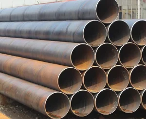 ASTM A53 ERW Carbon Steel Round Pipe SCH40 SCH80 Q235 Black Welded Tube for Construction Manufacturer