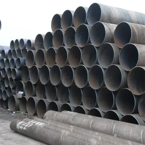 ASTM A53 ERW Q235 Carbon Steel Pipe SCH40 SCH80 Black Welded Tube for Oil and Construction