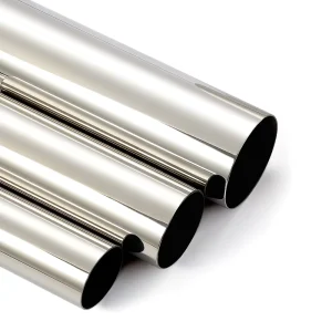 ASTM A554 Stainless Steel Round Welded Tube ERW BA Finish 304 316 201 304L 316L for Railing System