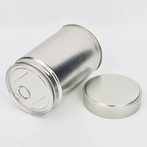 Accept Custom Order Empty Tin Can Metal Tin Can Easy Open Top Cans Be Painted Inside
