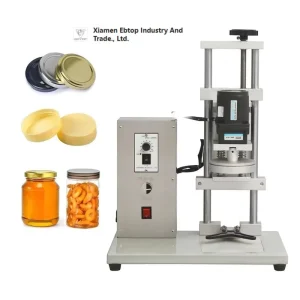 Adjustable-Height Electric Capping Machine for Juice Beer Beverages and Cosmetics
