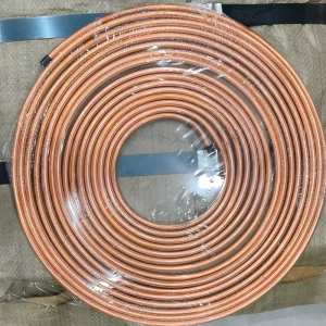 Air Conditioning Copper Pipe Tube 1/4 3/8 5/8 Inch 10m 20m Pancake Coil for Heat Exchanger