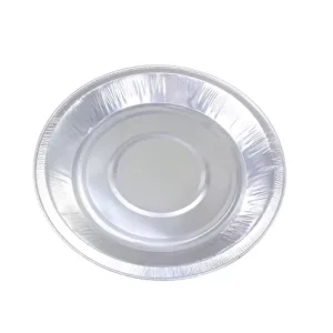 Aluminium Microwavable Disposable Foil Container with PET Plastic Lid Food Grade Pulp Moulded Packaging 360ml Baking Use