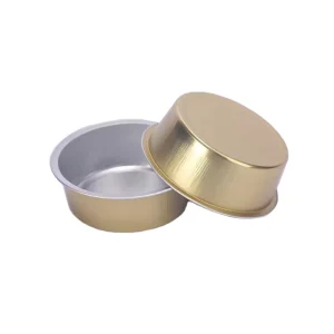 Aluminum Foil Container with Flat Lidl with Easy Open Lid for Food Packaging