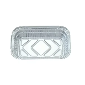 Aluminum Foil Food Container for Takeaway Vegetables and Grilled Chicken