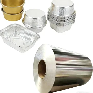 Aluminum Foil Rolls, Trays, Flat-Bottom Pans and Egg Tart Trays Made in China