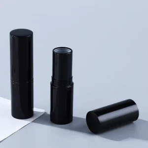 Aluminum Lip Balm Tube Black