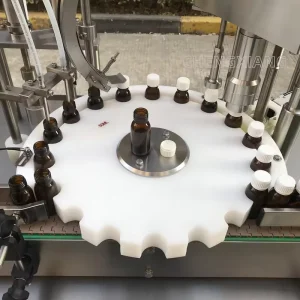 Automatic 100ml 120ml Liquid Filling Screw Capping Machine for Syrup