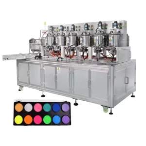 Automatic 12-Color Filling Machine for Cosmetic Production Lip Gloss Foundation and Lip Balm