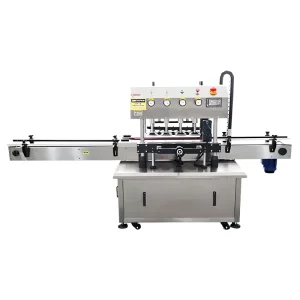 Automatic Bottle Capping Machine Food-Grade Stainless Steel 304/316 for Plastic Glass Cans