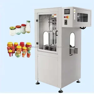 Automatic Bottle-Mouth Capping Machine for Honey, Syrup, and Paste Products