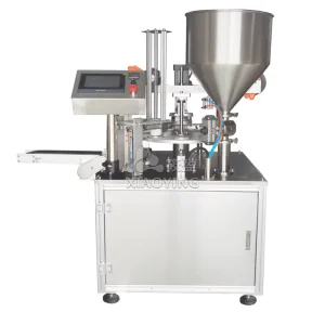 Automatic Condensed Milk and Juice Cup Filling and Sealing Machine