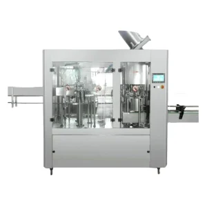 Automatic Electric Filling and Capping Machine for Beverage and Chemical Applications Model 8/8/3