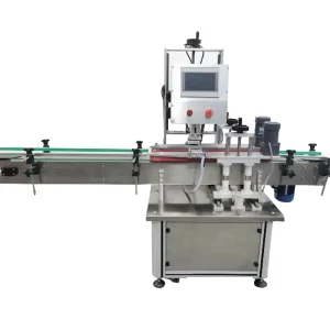 Automatic Electric High speed Capping Machine for Bottles and Cans with Metal Cap Locking and Filling Functions