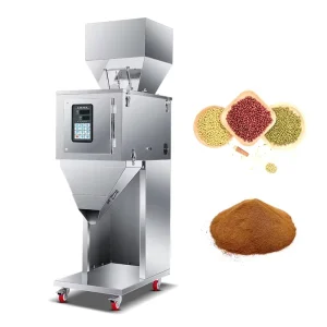 Automatic Fully Automatic Food Granule Filling Machine with Intelligent Weighing Plastic Bags & Pouch Packaging