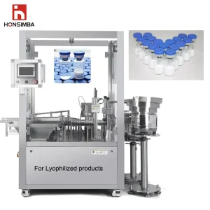 Automatic Glass Vial Filling and Capping Machine for Lyophilized Powder