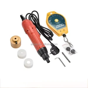 Automatic Hand Held Plastic Bottle Electric Capping Machine Manual Capper for Food Beverage Chemicals Farm Industries 1 Year