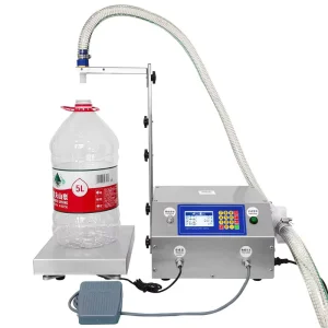 Automatic High Speed Large Flow Weighing Filling Machine Liquid Filling Machine Alcohol Filling Machine