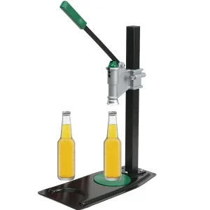 Automatic Lever Bench Bottle Capper Crown Sealer
