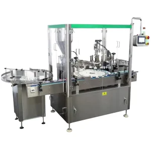Automatic Liquid Rotary Filling Capping Machine Cosmetic Filling Line for Small Bottles