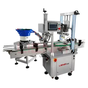 Automatic Plastic Bottle Capping and Sealing Machine for Cosmetic Bottles