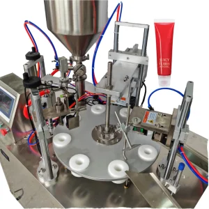 Automatic Plastic Tube Filling and Sealing Machine for Lip Glaze
