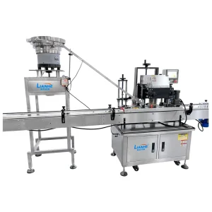 Automatic Press Flip Cap Capping Machine High Accuracy Spray Pump Screw Equipment