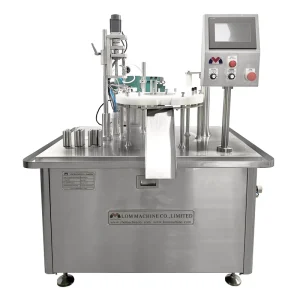 Automatic Rotary Liquid Bottle Filling and Capping Machine for Small Bottles