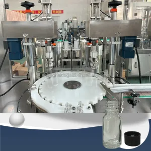 Automatic Screw-Cap Bottle Capping and Tightening Machine for Plastic Caps