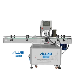 Automatic Screw Capper Machine for Shampoo, Lotion, and Detergent Bottles