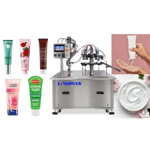 Automatic Semi Solid Grease Hand Cream Toothpaste Tube Filler Filling and Sealing Machine