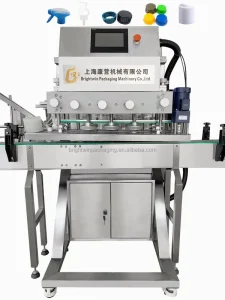 Automatic Spindle Capping Machine Olive Juice Capping Machine Round Bottle Capping