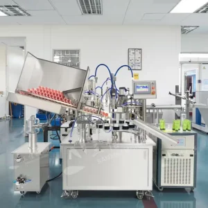 Automatic Toothpaste and Ointment Plastic Tube Filling and Sealing Machine