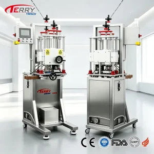 CE Smart PLC Touch Screen Single Head Bottle Capper Automatic Capping Machine for Shampoo Daily Chemical Cosmetic Filling Line