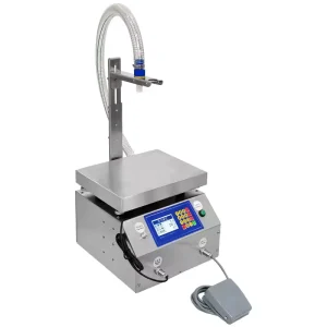 CSY L36 Desktop Semi Automatic Filler with Large Filling Capacity 36L Min Flow Common & Viscous Liquid Weighing Filling Machine