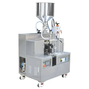 CTS-002 Automatic Ultrasonic Seamer for Liquid-Laminated Tubes, Cream and Beverage Packaging, Various Sizes and Cap Styles